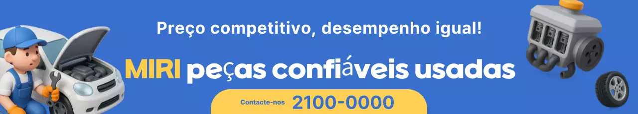 Anúncio de peças de carros usados ​​simples em azul