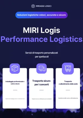 Guida ai servizi logistici Blue Clean Performance Cargo