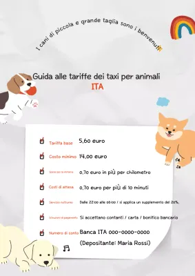 Guida alle tariffe del taxi per animali domestici Gray Baby