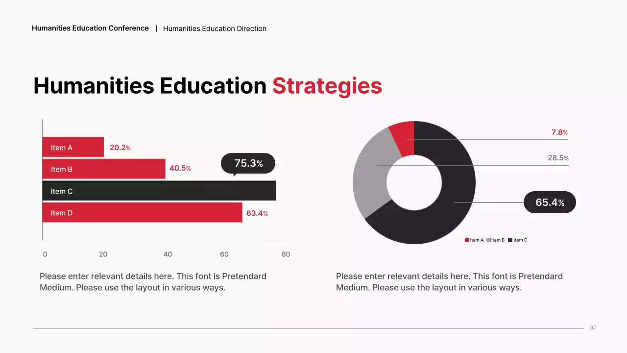 Red Modern Education Presentation