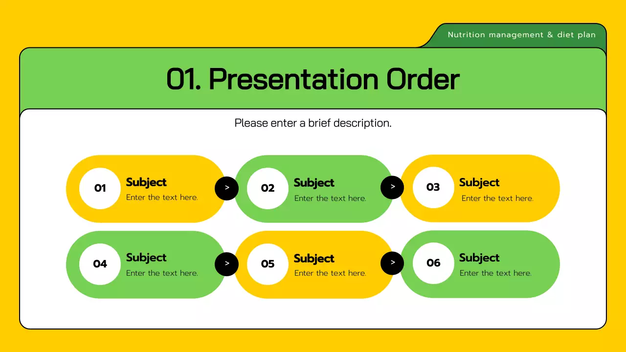Green Modern Nutrition Guide Presentation