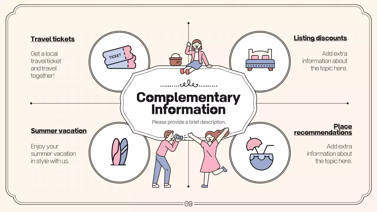 핑크 트렌디 어뮤즈먼트 프로모션 프리젠테이션