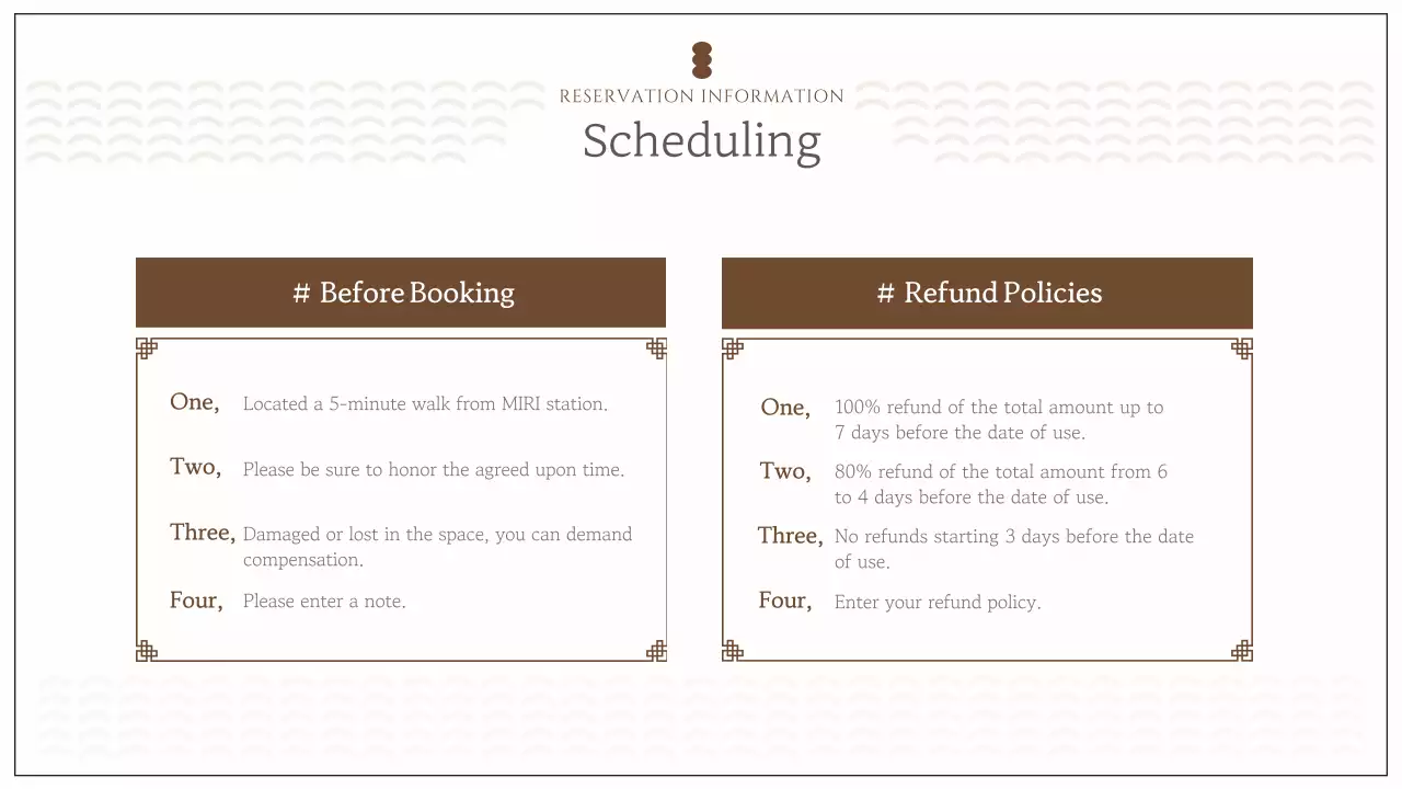 Beige Minimal Rental Guide Presentation