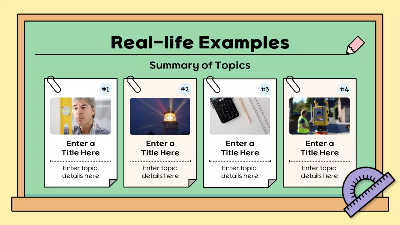 Beige Modern Math Guide Presentation