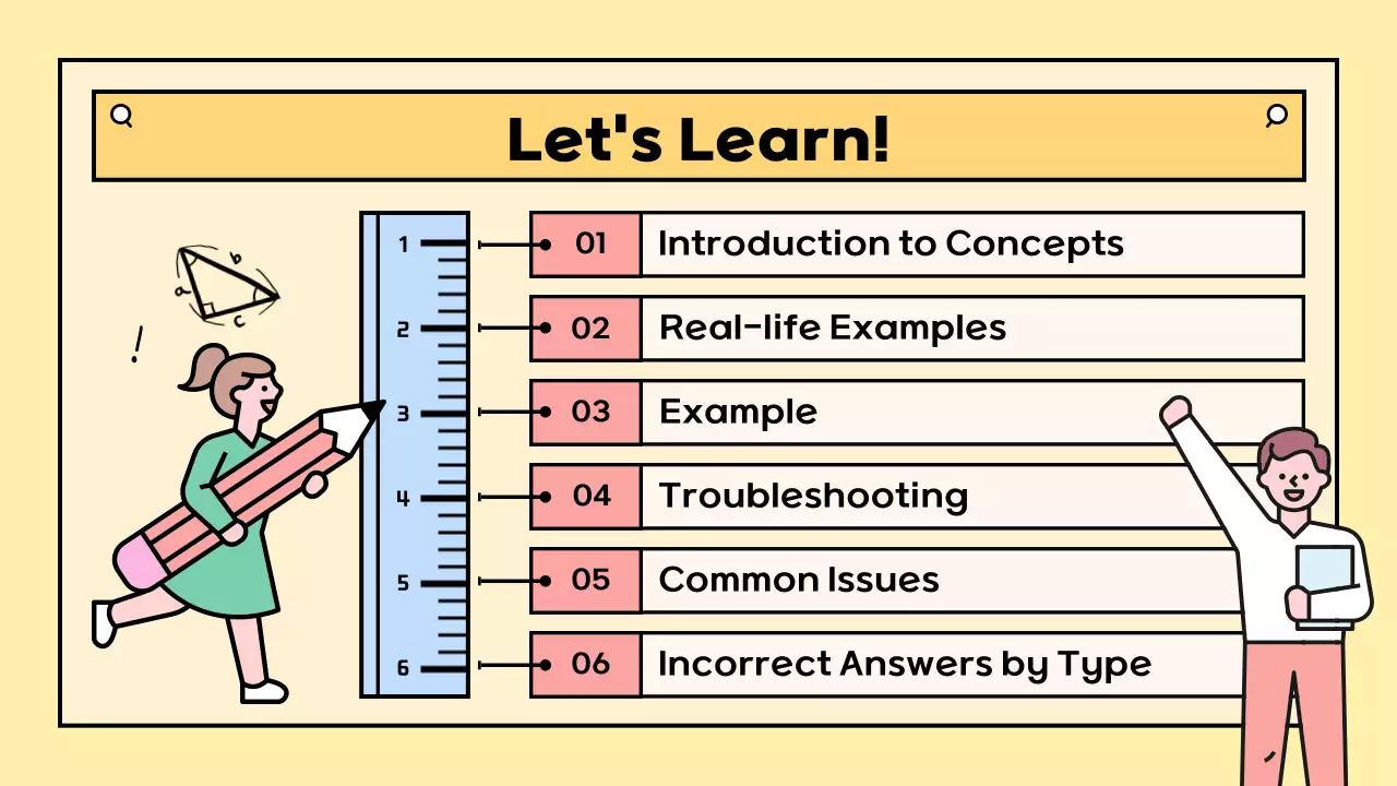 Beige Modern Math Guide Presentation