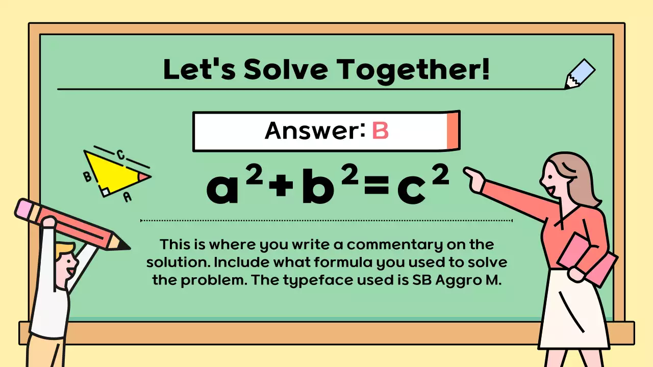 Beige Modern Math Guide Presentation