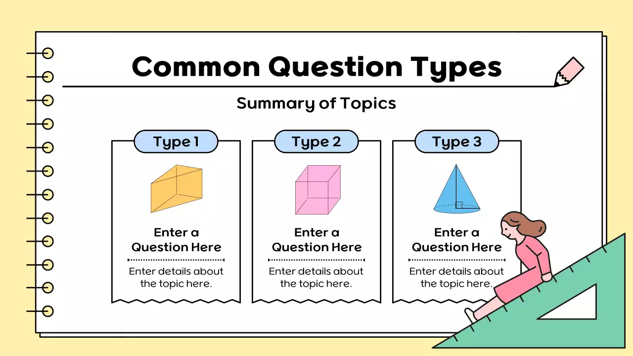 Beige Modern Math Guide Presentation