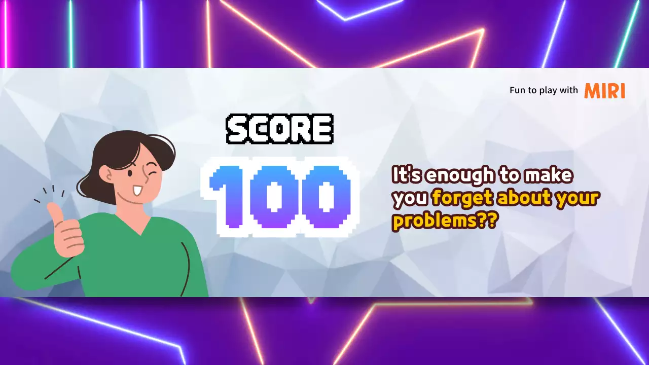 네온트렌디 파티 발표 프레젠테이션