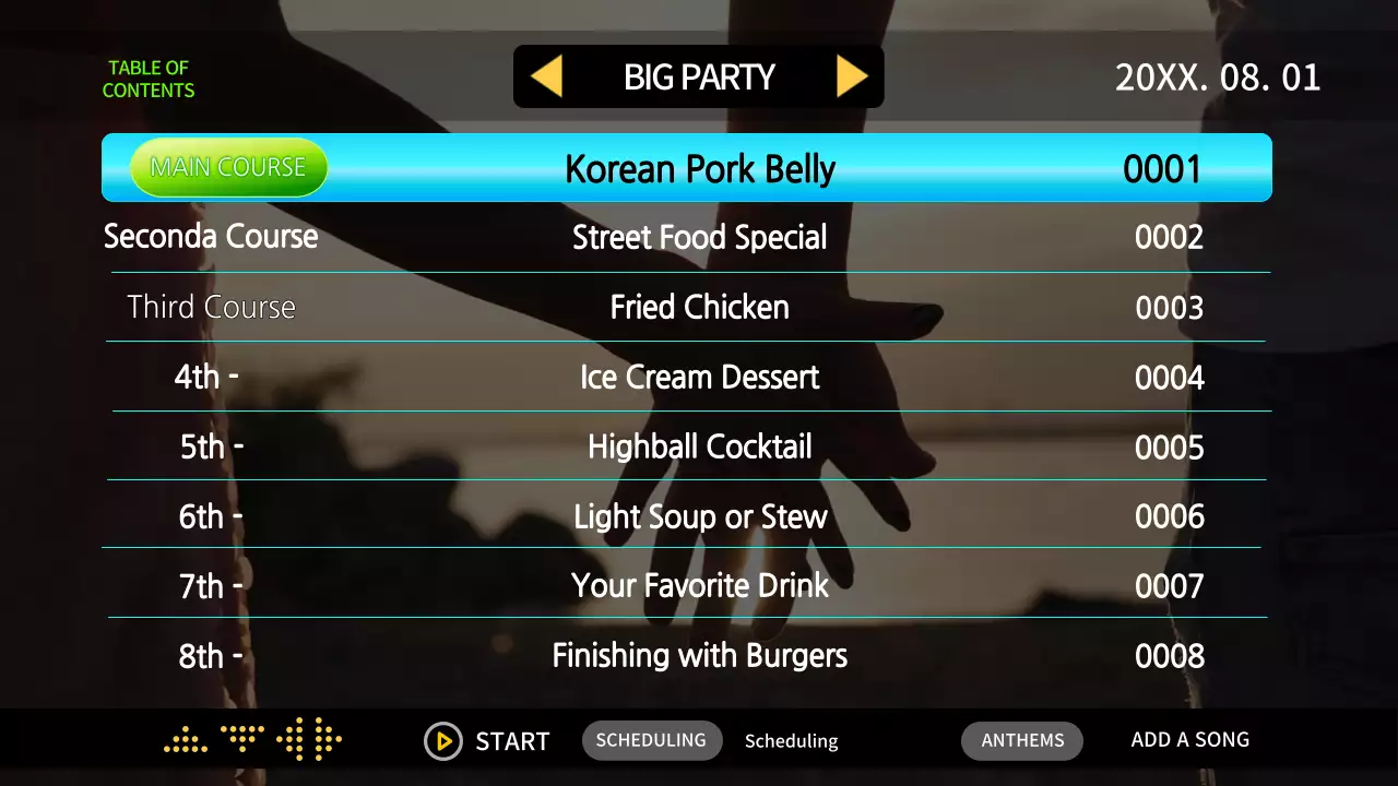 네온트렌디 파티 발표 프레젠테이션