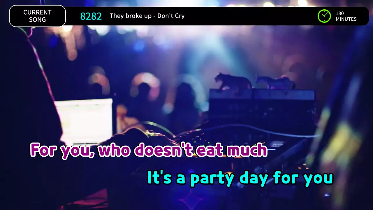 네온트렌디 파티 발표 프레젠테이션