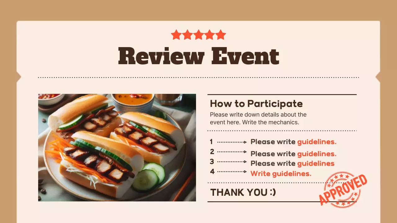 Red Classic Soup Promotion Presentation