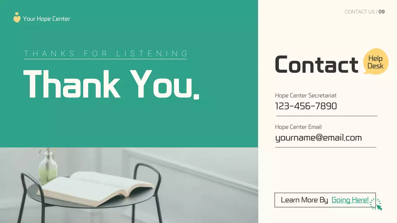 Teal Modern Recruitment 템플릿 프레젠테이션