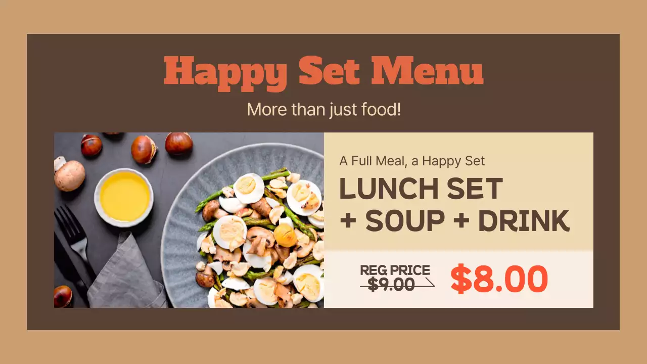 Red Classic Soup Promotion Presentation