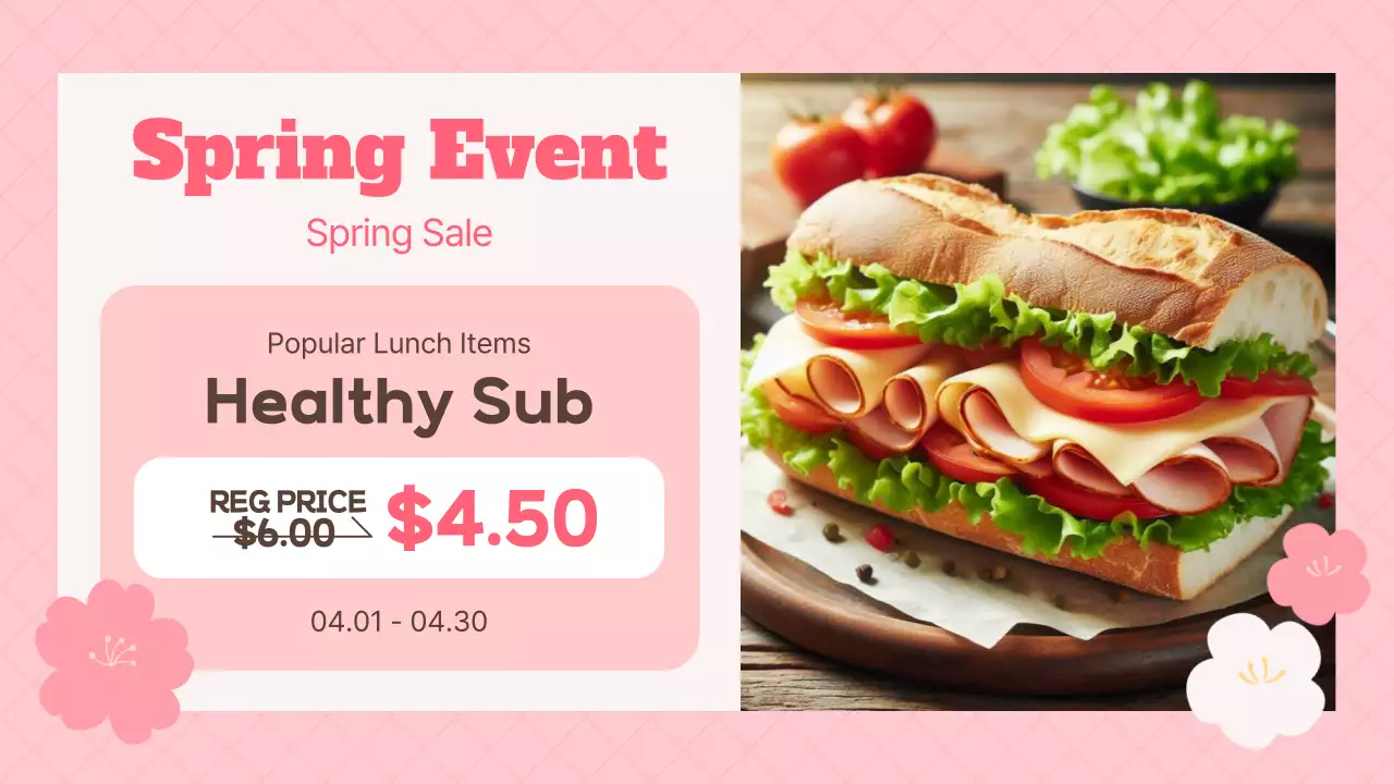 Red Classic Soup Promotion Presentation