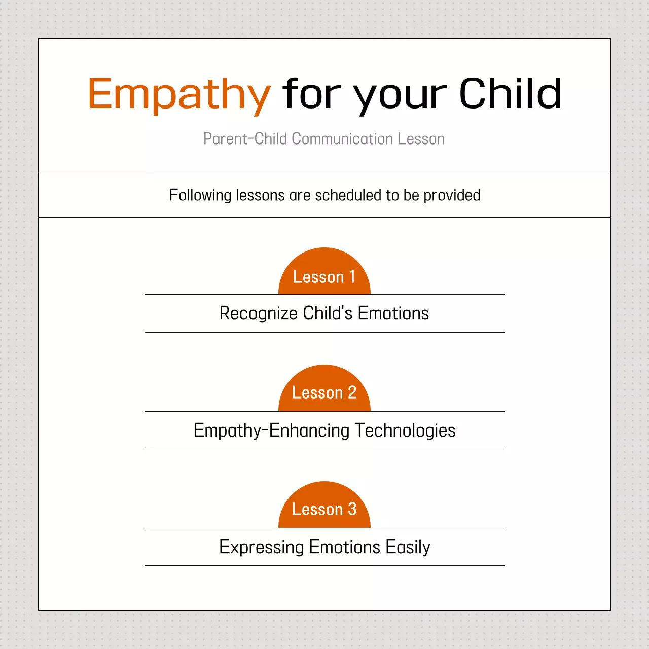 Beige Modern Parenting Guide Instagram Carousel