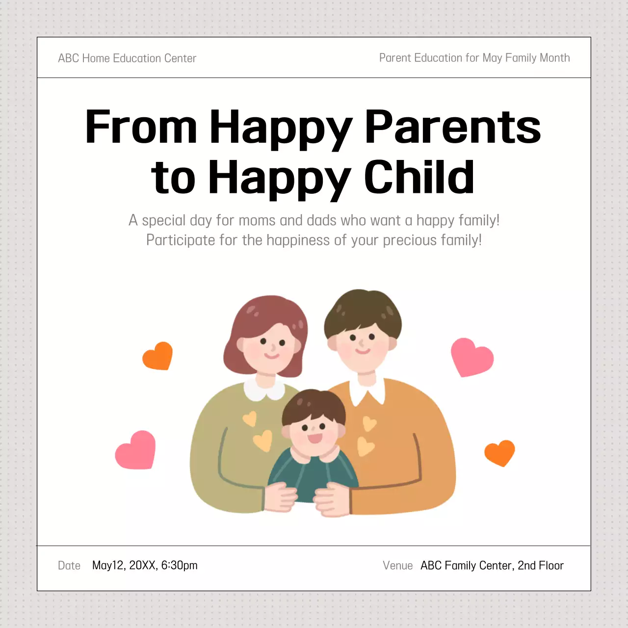 Beige Modern Parenting Guide Instagram Carousel