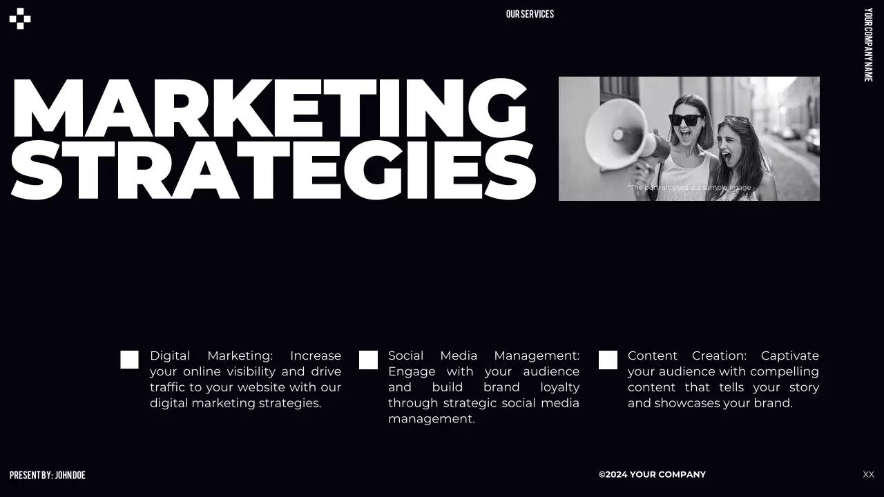 Lime Green Black Bold Modern Trend Creative Strong Pitch Deck Presentation Proposal