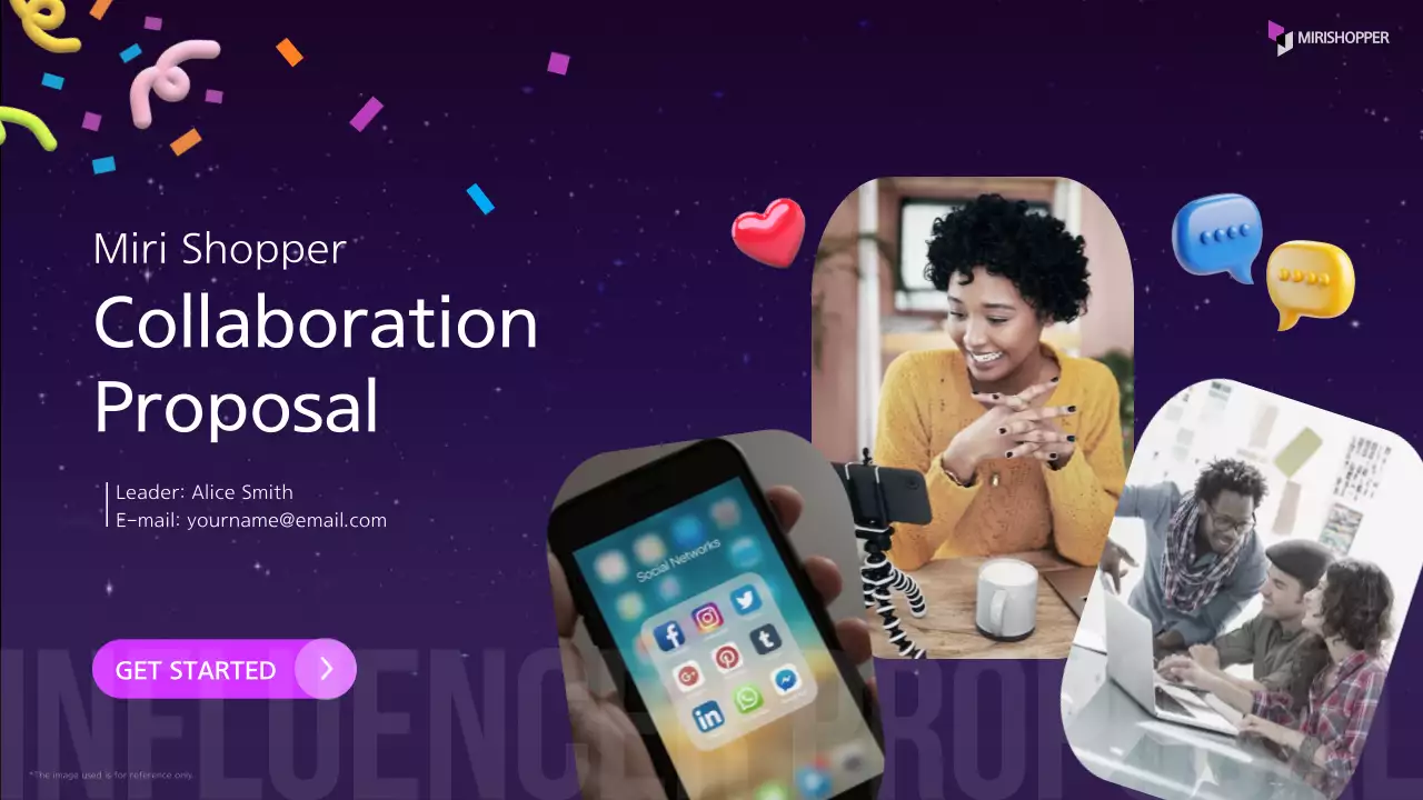 Purple Modern Collaboration Proposal Presentation
