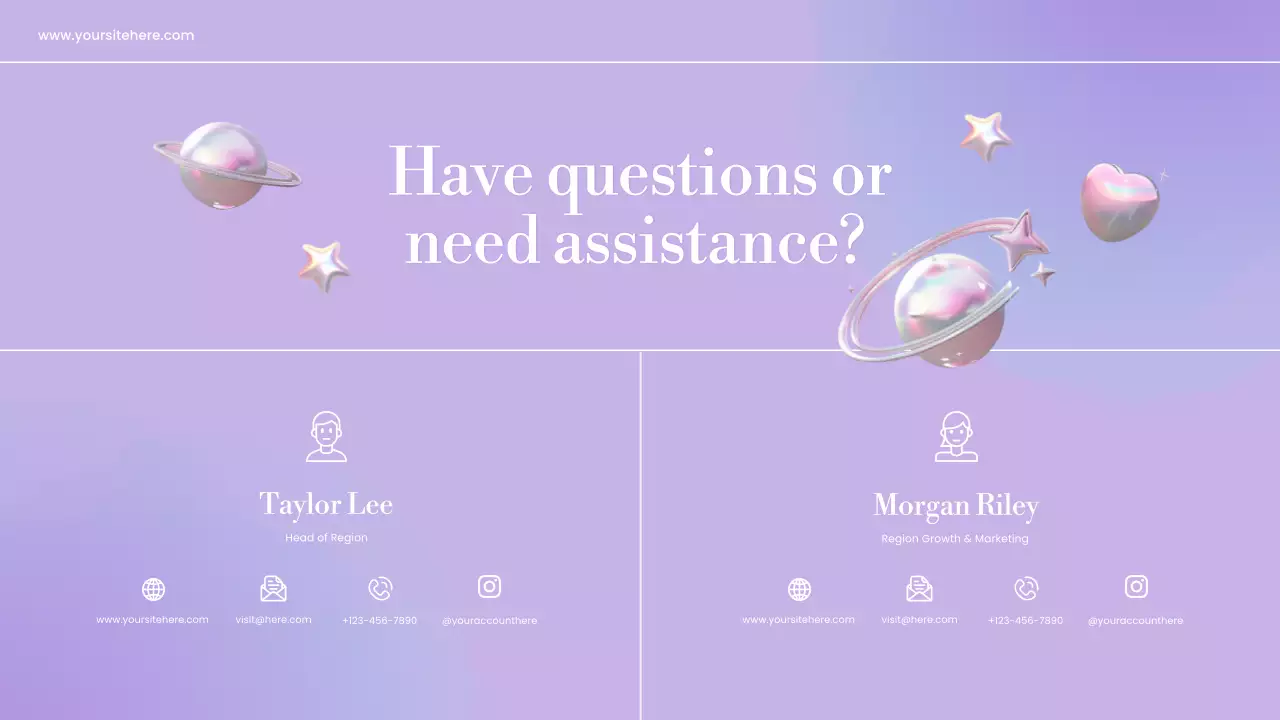 Purple Trendy Product Catalogue Guide Presentation