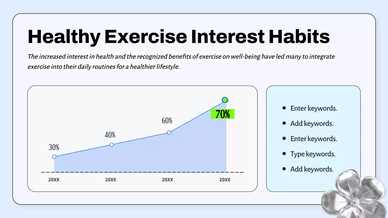 White Professional Fitness Guideline Presentation