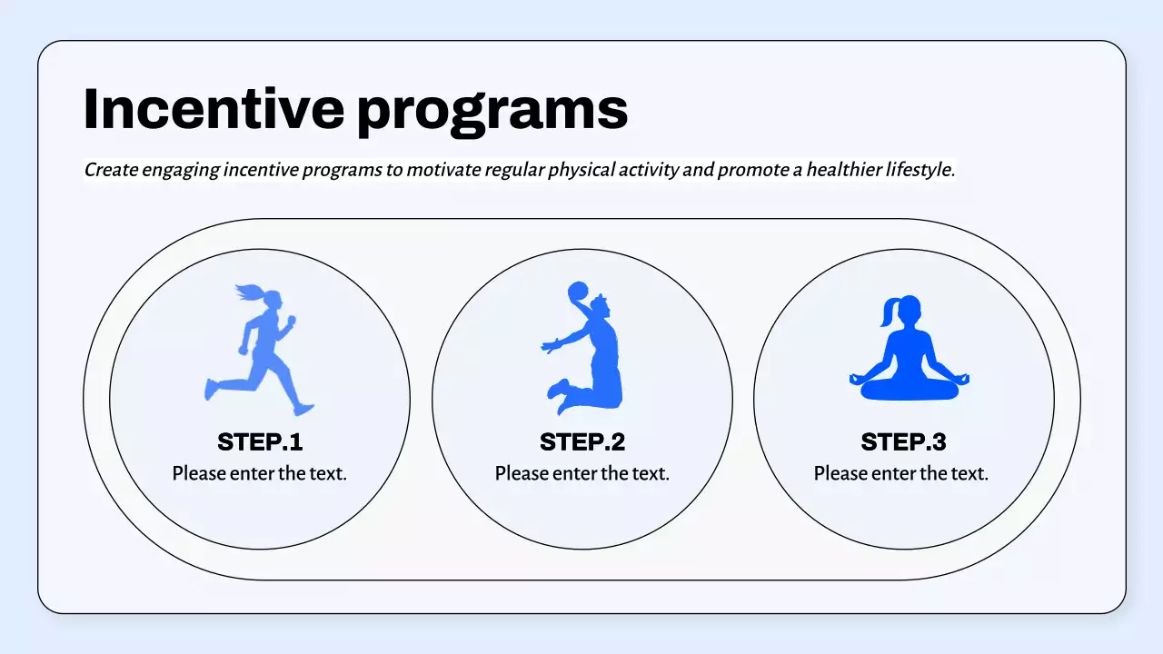 White Professional Fitness Guideline Presentation