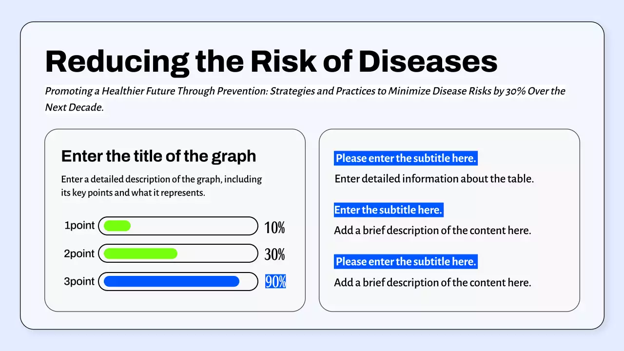 White Professional Fitness Guideline Presentation