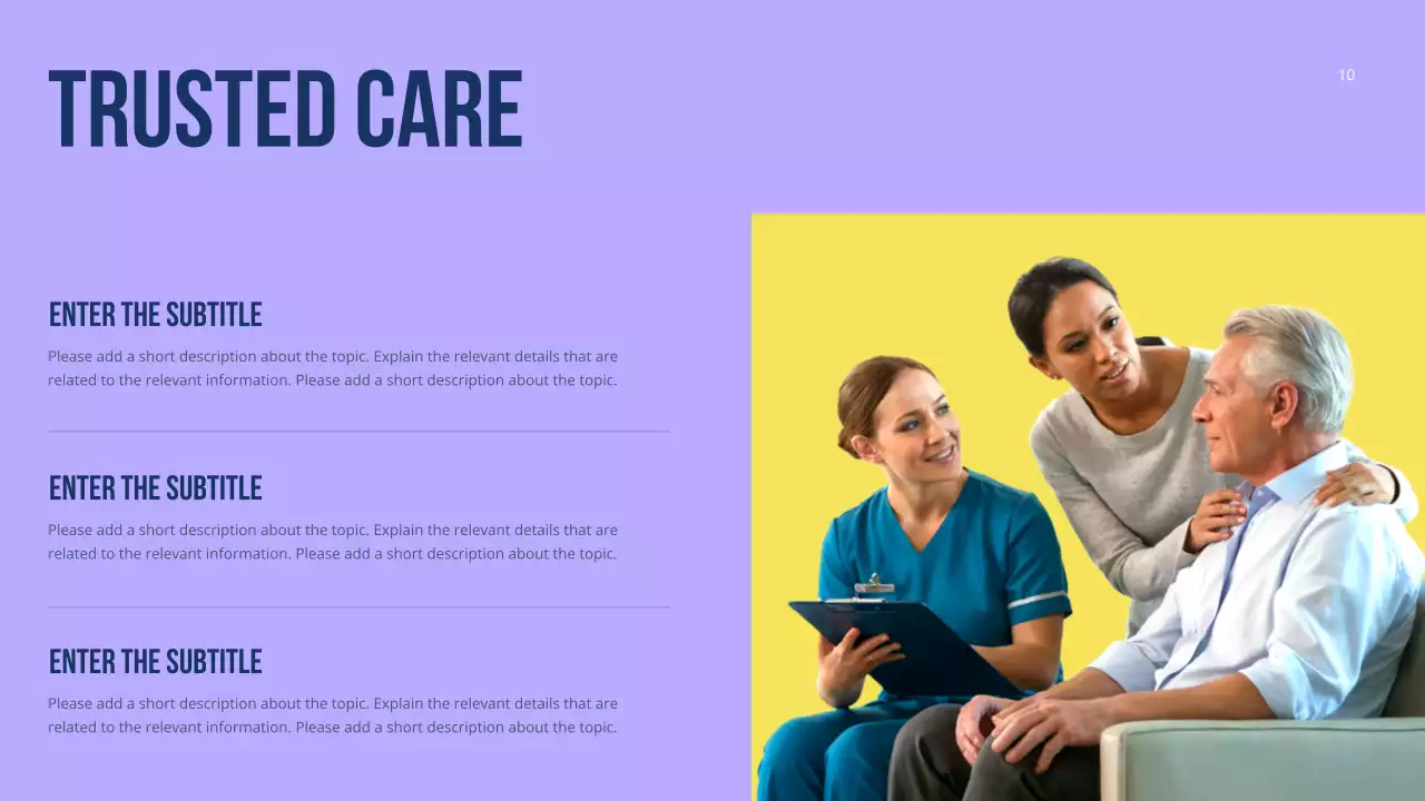 Colourful Modern Healthcare Promotion Presentation