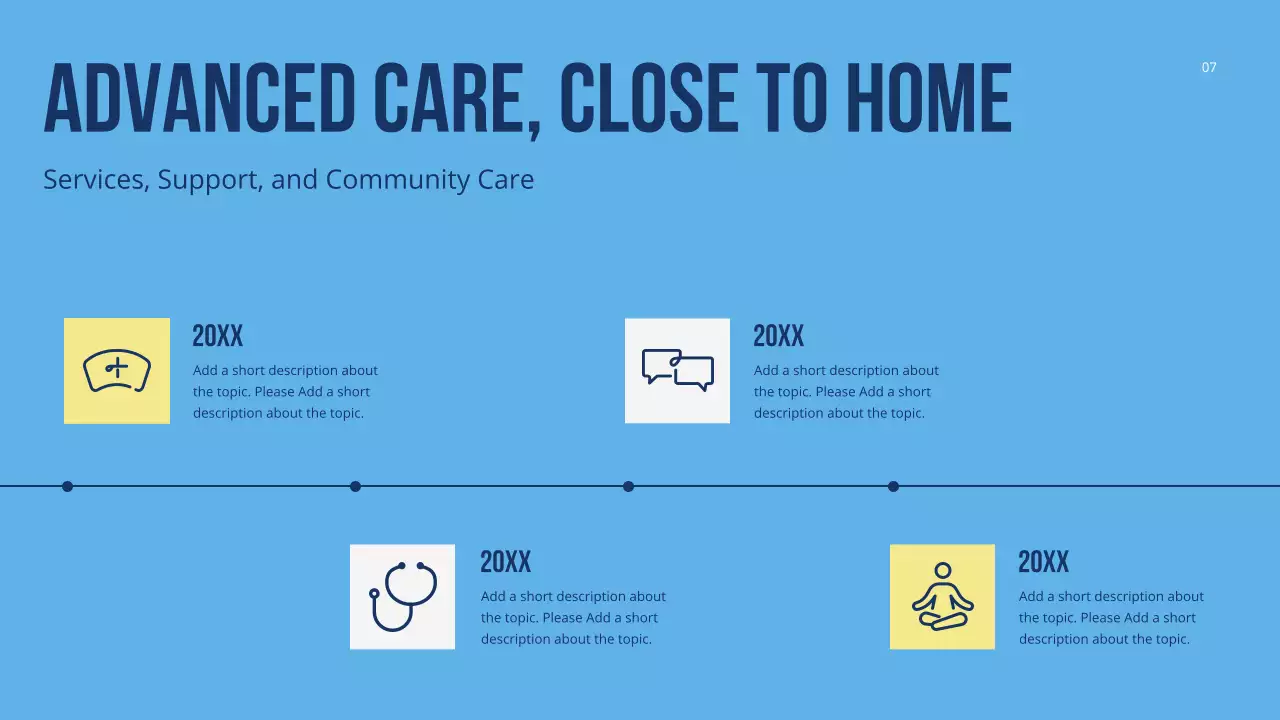 Colourful Modern Healthcare Promotion Presentation