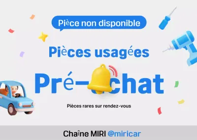 Publicité pour les pièces détachées automobiles d'occasion Blue Clean