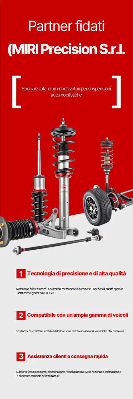 Promozione del prodotto per auto moderne rosse