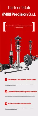 Promozione del prodotto per auto moderne rosse