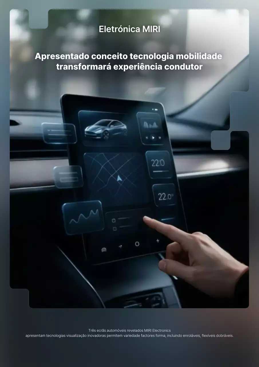 Promoção de Tecnologia de Mobilidade Moderna Cinza