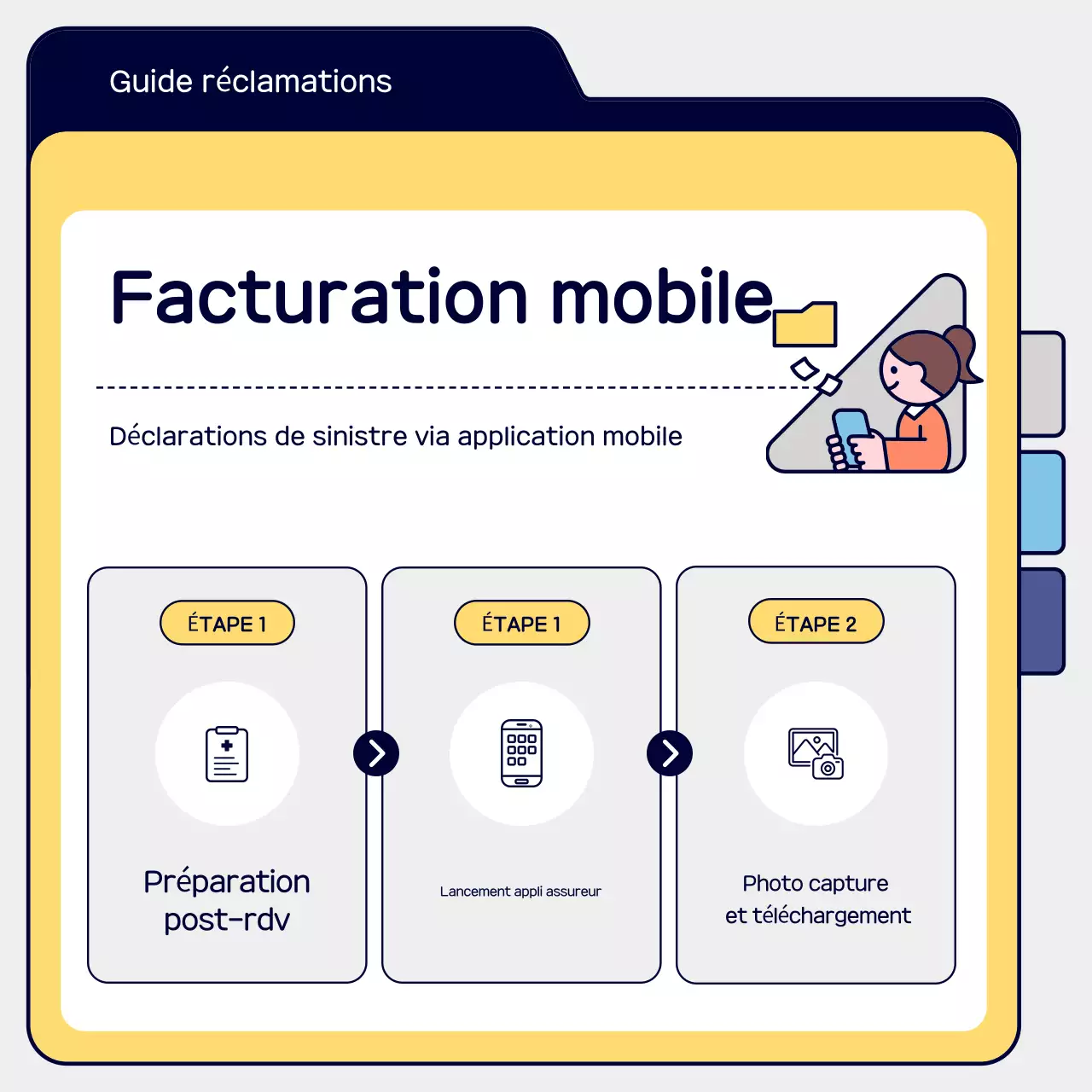 Guide simple de réclamation d'assurance jaune