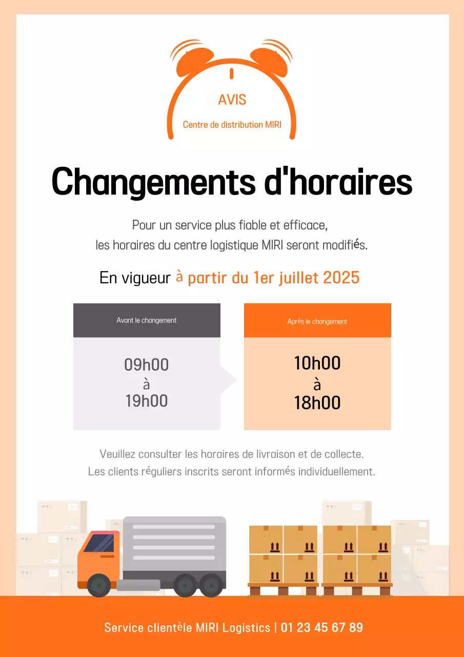 Guide simple des heures d'ouverture d'Orange