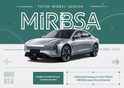 Khakifarbene moderne Autowerbung