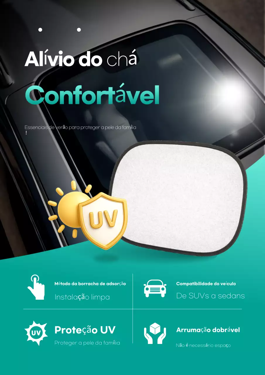 Promoção de produtos de verão da Mint Modern