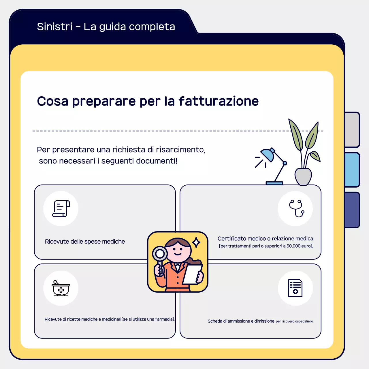 Guida semplice per la richiesta di risarcimento assicurativo in giallo