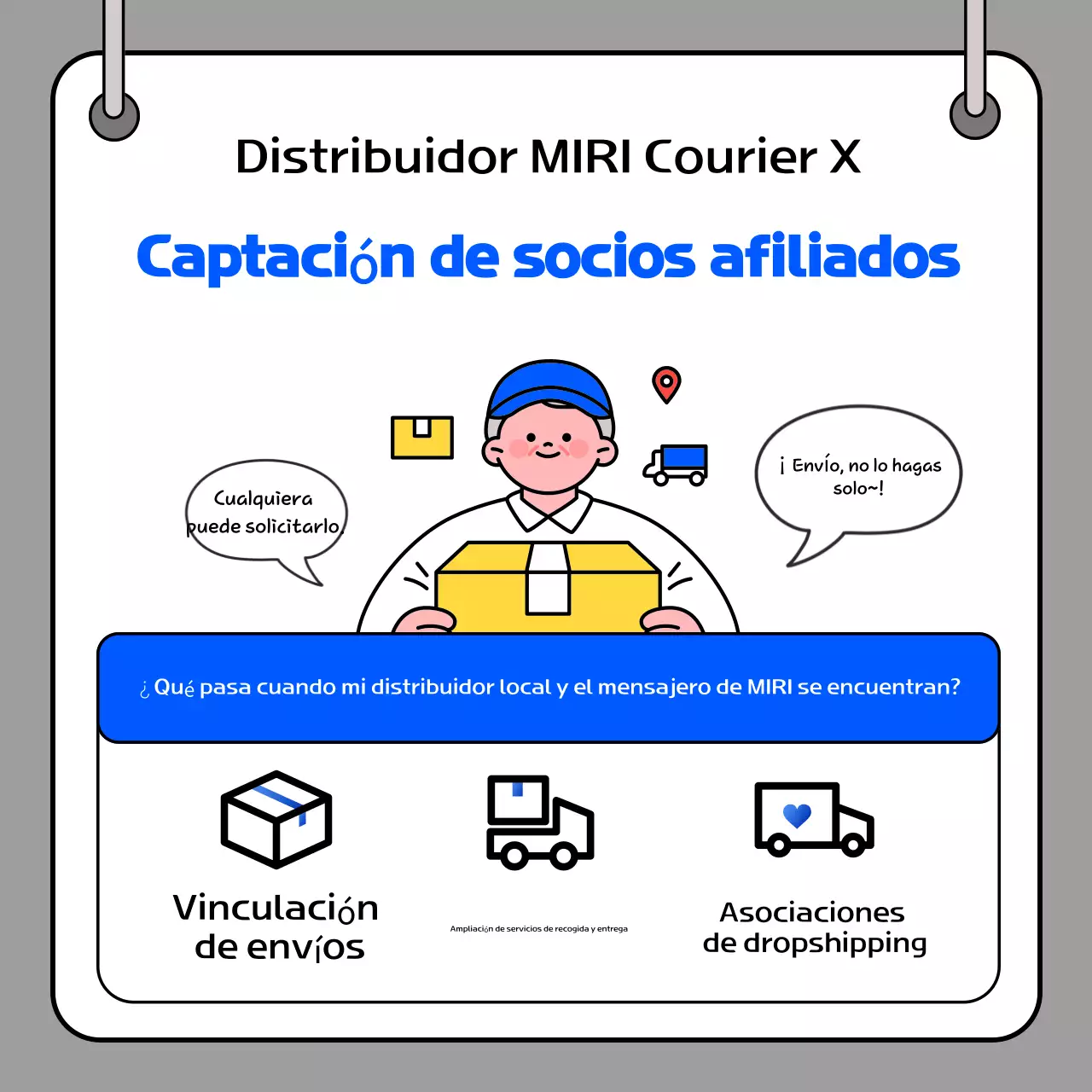 Reclutamiento de Logística Limpia Azul