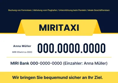 Gelbe moderne Verkehrsanzeige