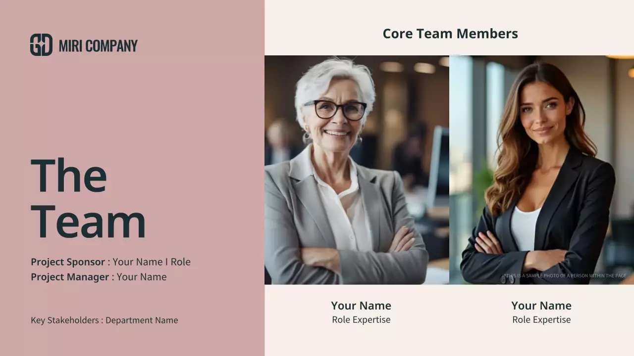 Beige Modern Meeting Presentation