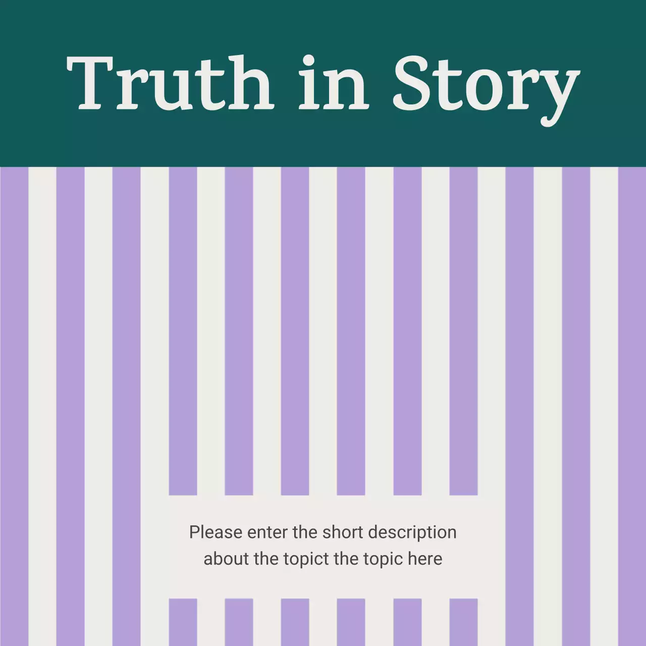 Purple Classic Historical Event Announcement Carousel