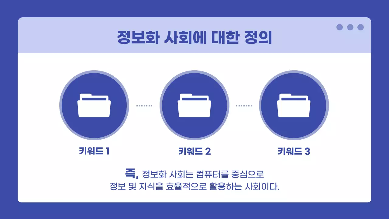 파란색과 흰색의 심플한 수행평가 발표자료