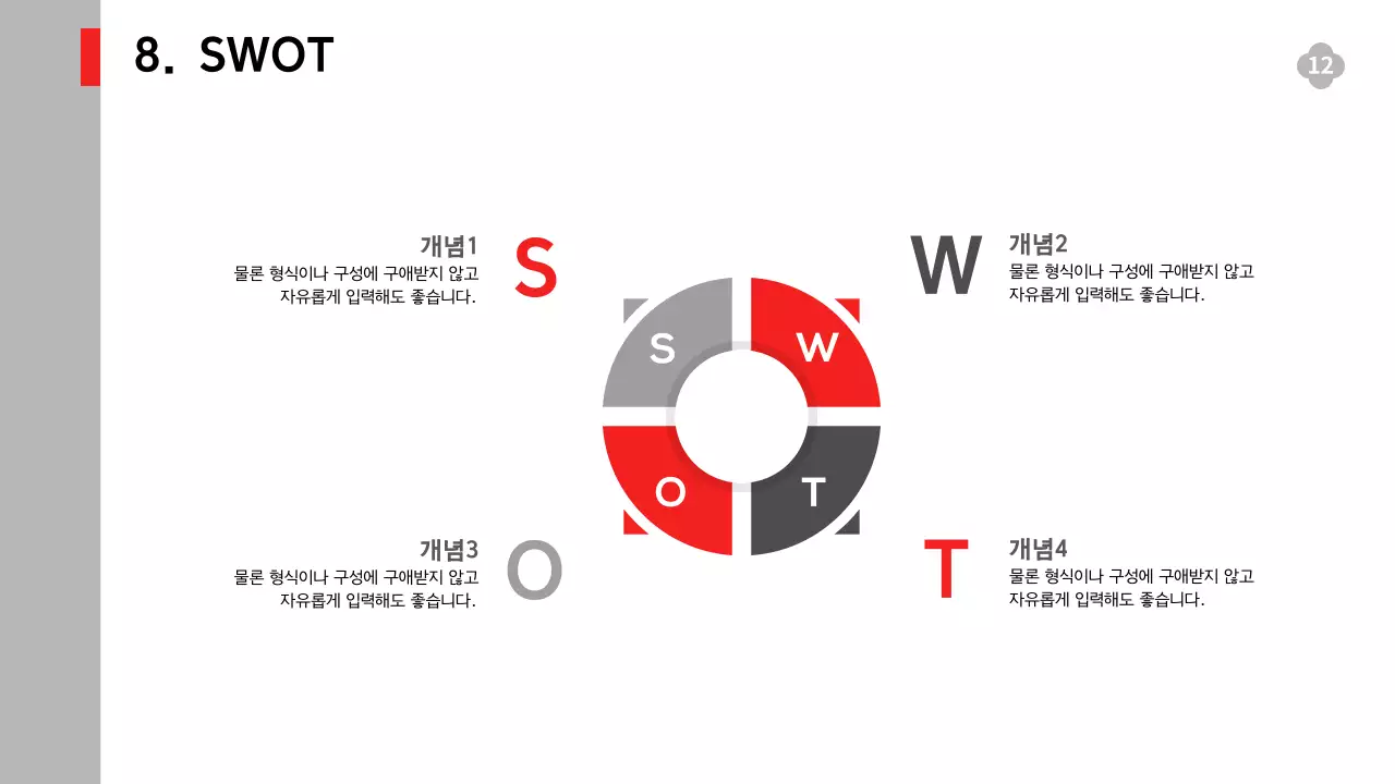 흑백의 단순한 서비스 실적과 전략 및 예측 확장 보고서