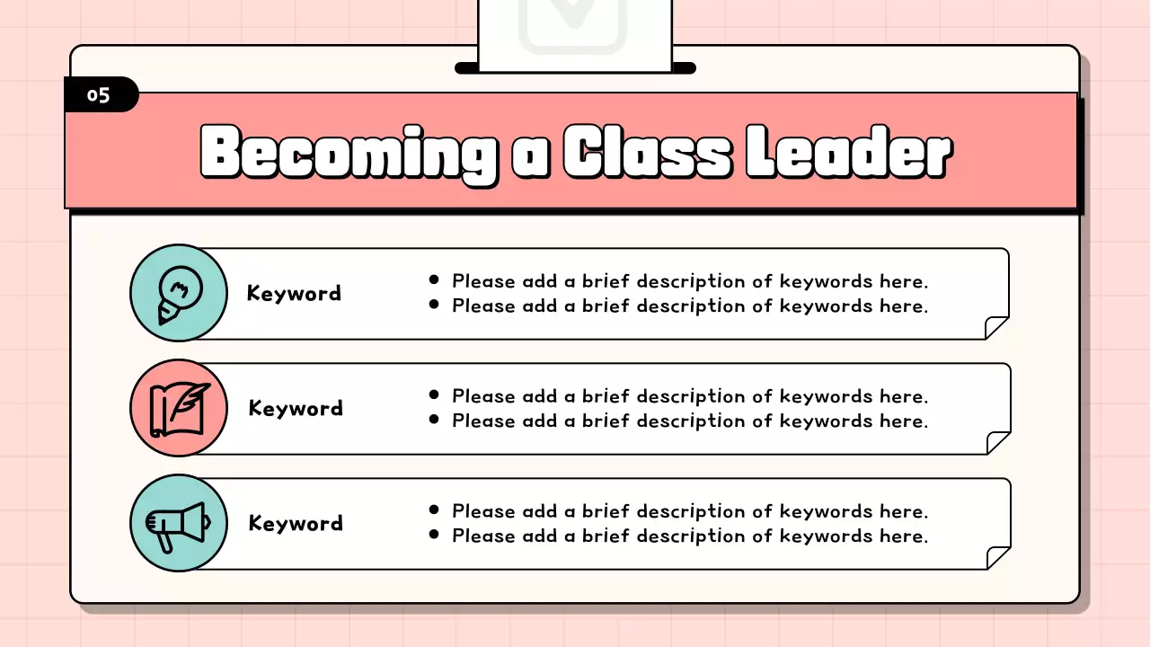 Coral Simple 선거 가이드 프레젠테이션