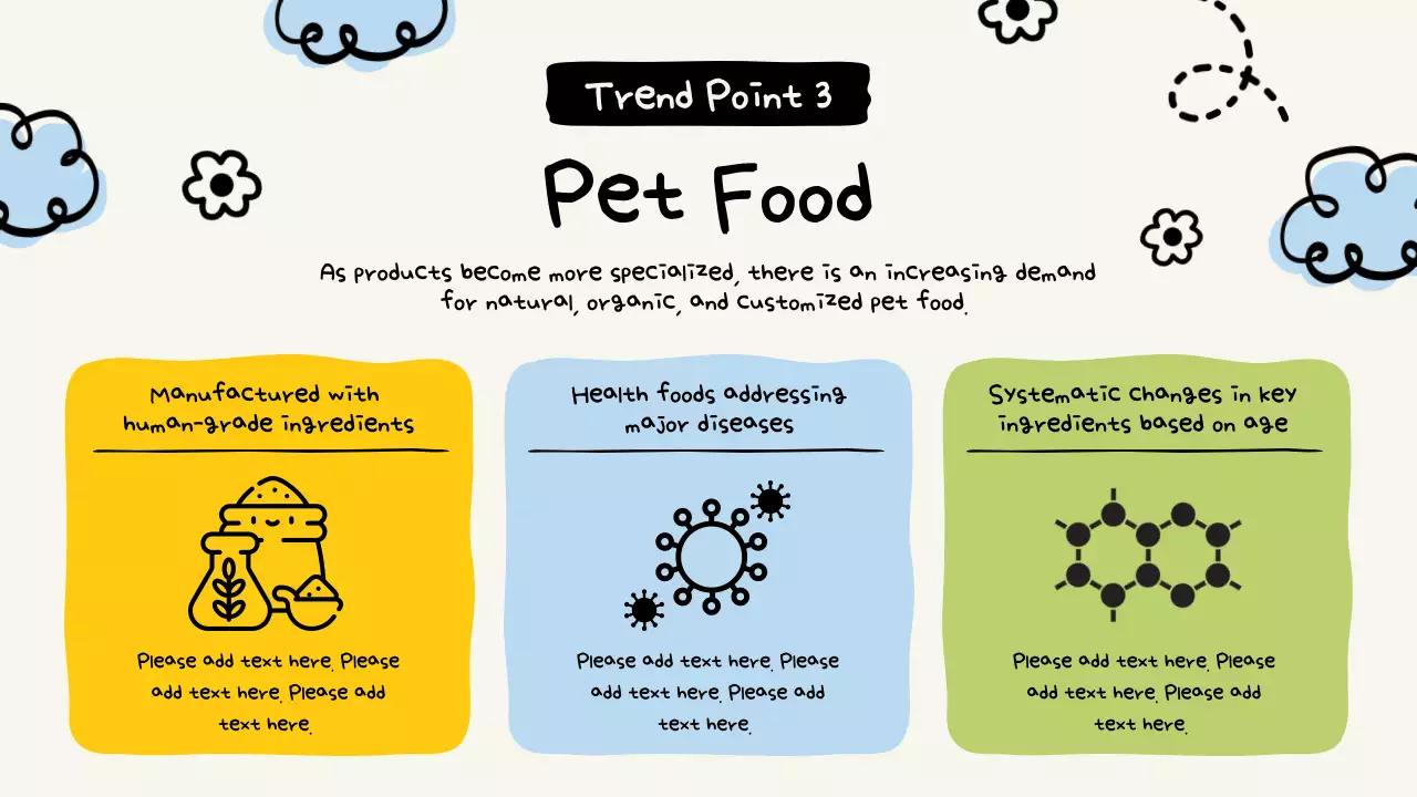 다채로운 미니멀 애완동물 사업 가이드 프레젠테이션