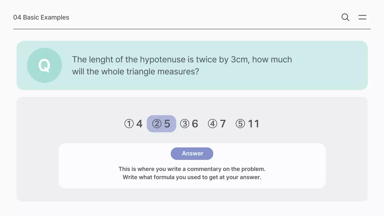 Blue Modern Math Guide Presentation
