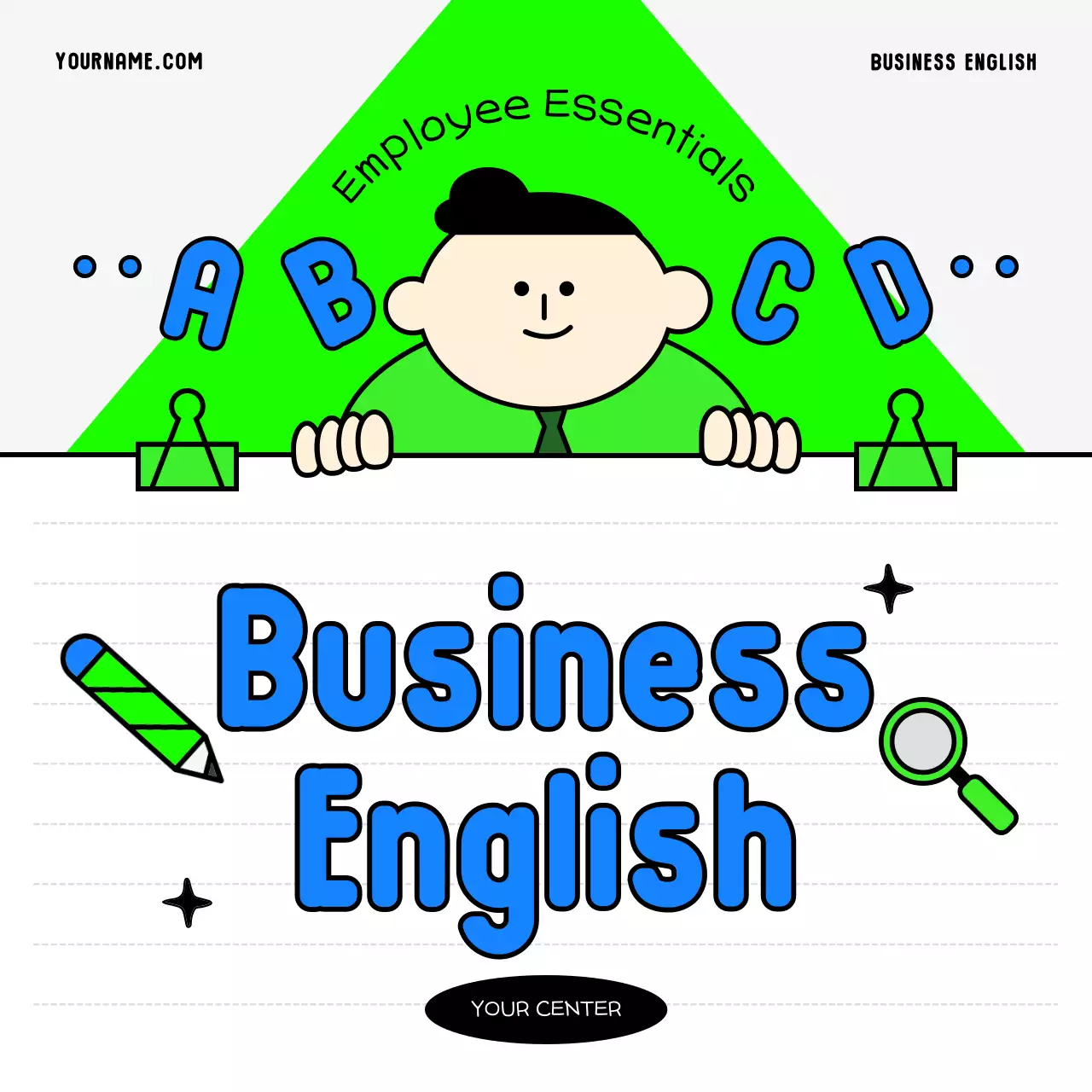 Green Modern Business Guide Instagram Carousel