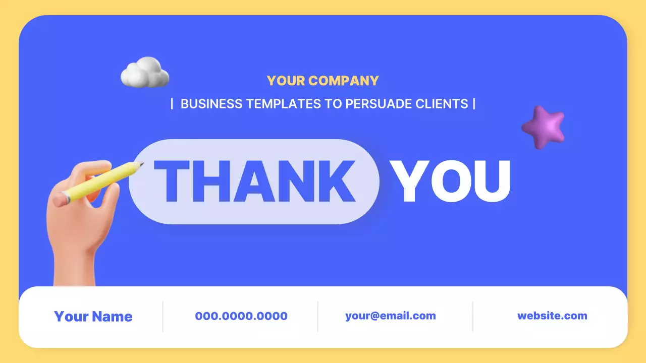 블루 모던 가이드 프레젠테이션