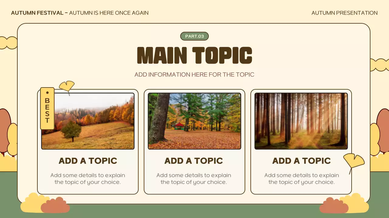 Green Retro Festival Announcement Presentation