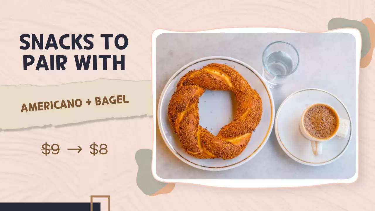 브라운 모던 커피 프로모션 프리젠테이션